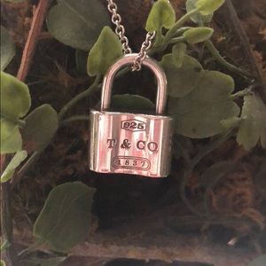 Tiffany Lock Pendant with Chain